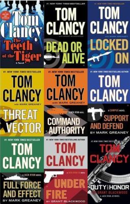 what order to read tom clancy books what are the key themes in each book?